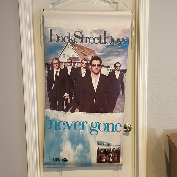 Backstreet Boy Never Gone album hanging canvas - Picture 2 of 2